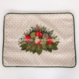 Designer Flower Embroidery Cotton Canvas Decorative Cushion Pillow Cover