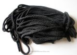 Black Nylon Yoga Rope