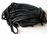 Black Nylon Yoga Rope