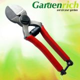 High Carbon Steel Drop Forged Sharpen Garden Pruning Shears Tool Orange Garden Scissors (RG1101)