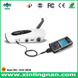 Hand Crank Flashlight, Charge Mobile Phone, Emergency Torch Xln (XLN-287B)