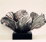 Modern Abstract Metallic Sculpture for Decorative
