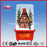 Small House Flying Snow Decoration Christmas Gift