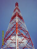60 Meter Telecommunication Lattice Steel Tower