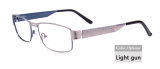 Metal Optical Frame Eyeglass and Eyewear Ready in Stock (JC8027)