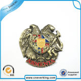Aluminum Logo Printed Magnet Name Badge Promotion Gift