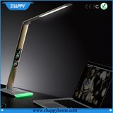 Clock LED Aluminum Desk/Table Lamp for Writing