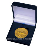 3D Gold Plated Souvenir Coin Packed with Velvet Box