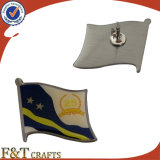 Hot Sales Printing Flag Logo Stainless Steel Flag Badge/Badge Pin/Metal Flag Badge
