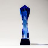 Crystal Glass Trophy Craft for Christmas Gift