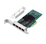 High Quality 1000Mbps Gigabit Intel I350-T4 4 Port PCI Express Ethernet LAN Card