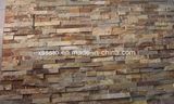 Golden Natural Slate Exterior Wall Cladding