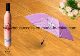 Wine Bottle Folding Fashion Umbrella