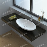 Modern Design Solid Surface Bathroom Mineral Casting Wash Basin/Sink (JZ9005)