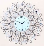 Hot Sale High Quality Metal Luxury Wall Clock for Decorative