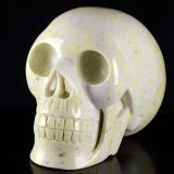 Natural Phoenix Jasper Skull/Skeleton Healing Crystals Carving #7f61