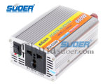 Suoer Power Inverter 600W Solar Power Inverter 24V to 220V Small Power Inverter for Home Use with CE&RoHS (SDA-600B)