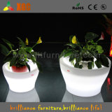LED Plastic Vase Light/Lighted Outdoor Flower Pots