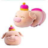 Supper Soft Pink Pig Stuffed Car Toys