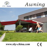 Outdoor Polyester Full Cassette Retractable Awning (B4100)