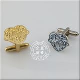 Heart Shape Cufflink Custom Clothes Accessories (GZHY-XK-086)