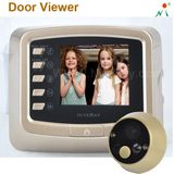 Champagne Video Doorbell with Infrared Door Camera