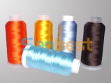 Colorful 100% Rayon Embroidery Thread 120d/2