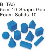 10 Shape Geo Foam Solid, Educational Foam Toys (B-TA5)