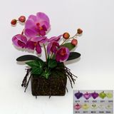 Artificial Potted Flower, Imitative Silk Orchid