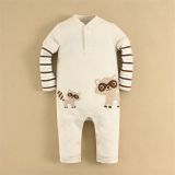 Mom and Bab 2015 Lastest Cotton Infant Baby Romper for Boys (14235)