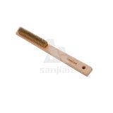 The Newest Style Brass Wire Brush with Wooden Handle, Brush Steel Wire Brush Cleaning Brush (SJIE3076)