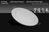 CE Approved 180r 9W Round LED Panel Light