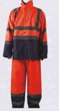 Safety Reflect Tape Bright Color Waterproof Rubber Rain Gear Rainsuit
