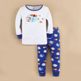Kids Pajamas Whale Design Mom&Bab Brand 2015 Latest Spring Design (1421401)