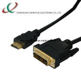 Gold Plated High Quality DVI & HDMI Cable