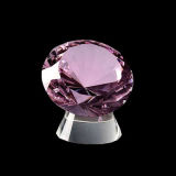 Decorative Pink Crystal Diamond Crafts Wholesale