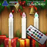 Wireless Candle Colorful Discount Christmas Decorations