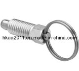 Custom Stainless Steel Threaded Spring Loaded Pin, Spring Lock Pin