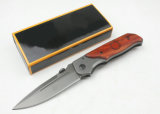 Udtek00250 OEM Browning Da30 Fighting and Tactical Knife with Wood Handle
