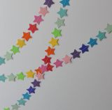 Popular Star Paper Garland for Decoratioon