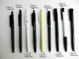OEM White / Black Guest Room Folder Pen, Metal Ball Pen, Plastic Ball Pen