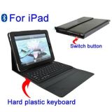 2 in 1 Bluetooth Keyboard + Folding Leather Protective Case for iPad