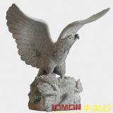 Carving Granite Stone Eagle Statue (XMJ-EG03)