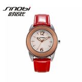 Alloy Fashion PU Band Watch S9455g