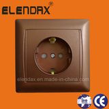 European Style Chrild Protection Wall Schucko Socket (F6010)