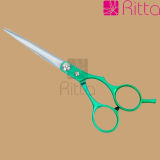 Convex Hair Cutting Scissors with Offset Handle (RS7015)