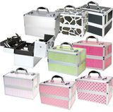 Colorful Makeup Train Case Cosmetic Flight Case