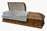 Us Style Solid Oak Wood Casket  (5050005)