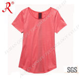 Fashionable and Comfortable Women Sport T-Shirt Qf-S104)
