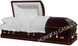 American Style Solid Wood Casket